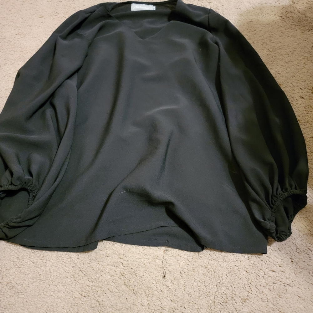 Balloon sleeve top